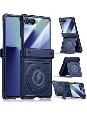 Military-Grade Magnetic Phone Case for Galaxy Z Flip 7 - Heavy Duty, Dual